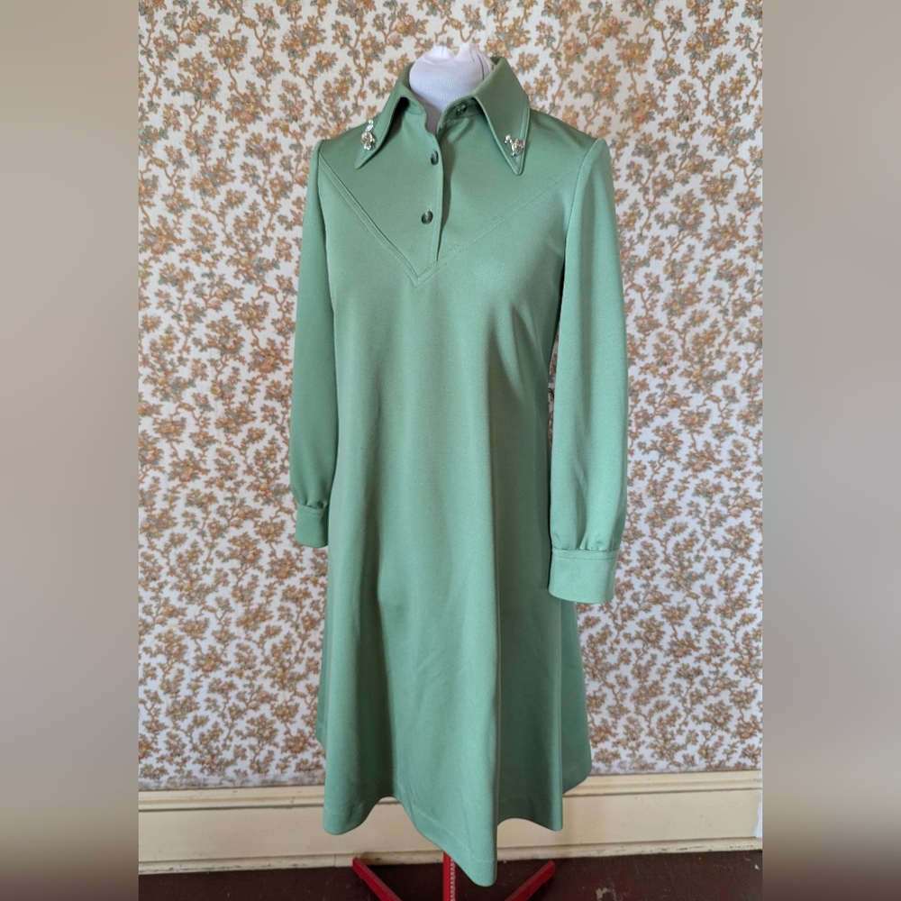 Vintage retro classic 1970s dress
